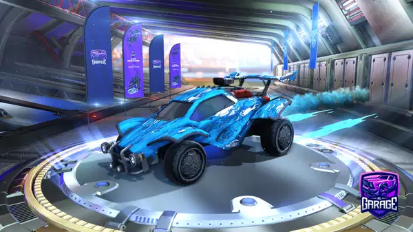 A Rocket League car design from flixcs_YT