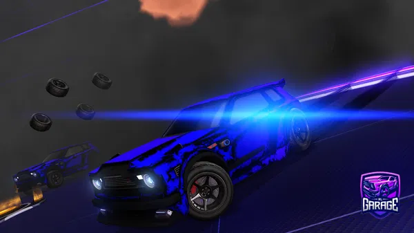 A Rocket League car design from Ti_Re10