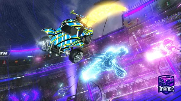 A Rocket League car design from Joment