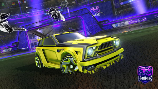 A Rocket League car design from Casajian28