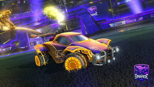 A Rocket League car design from Nowimjustchill