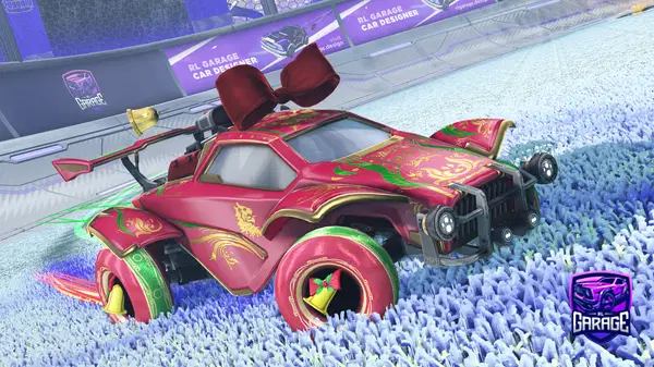 A Rocket League car design from abspielen
