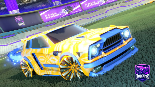 A Rocket League car design from qwizzywizzy