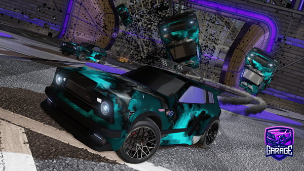 A Rocket League car design from Tacobell4378
