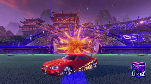 A Rocket League car design from Rydz