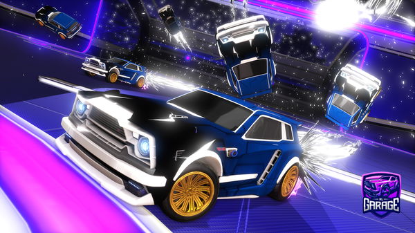 A Rocket League car design from Vergter2012