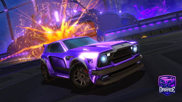 A Rocket League car design from polos