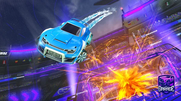 A Rocket League car design from HenriqueGTI