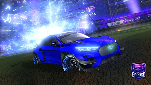 A Rocket League car design from Poweredplayer