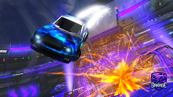 A Rocket League car design from bstoia