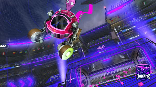 A Rocket League car design from SKYBLUEARMY