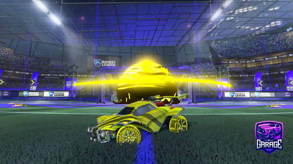 A Rocket League car design from Lynther_Dev