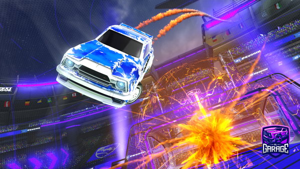 A Rocket League car design from Han_Swolo66