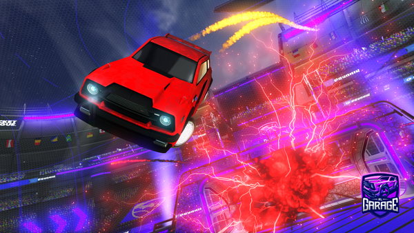 A Rocket League car design from Santos_rl____