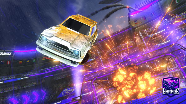 A Rocket League car design from Rez1791