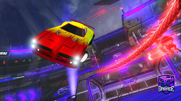 A Rocket League car design from Louis10GRC