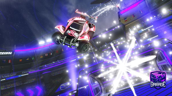 A Rocket League car design from zynxygboye