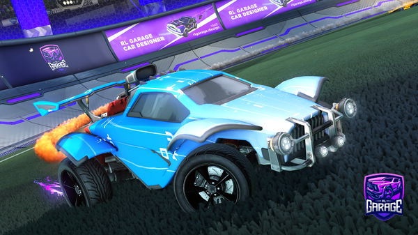 A Rocket League car design from AyTeVe