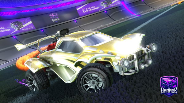 A Rocket League car design from ChiefXtreme