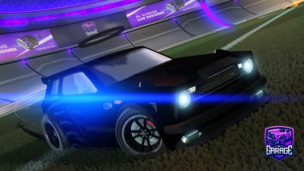 A Rocket League car design from Blackboostneededx