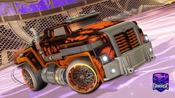 A Rocket League car design from ---RYaN---