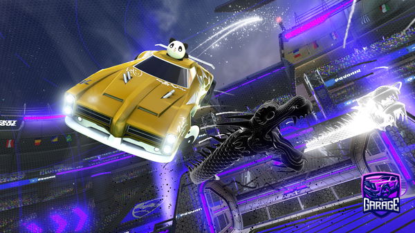 A Rocket League car design from Slac11_