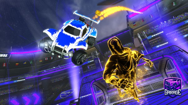 A Rocket League car design from EnviiRL