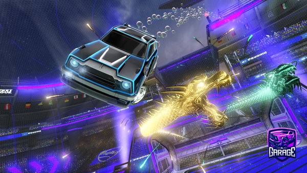 A Rocket League car design from Djcjxnxzbnzsj