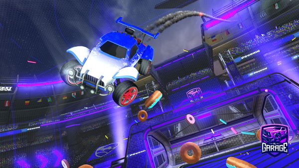 A Rocket League car design from Yug844