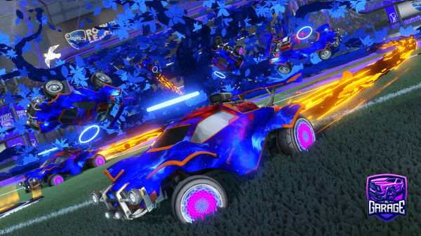 A Rocket League car design from alberito