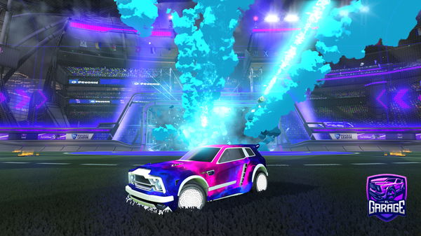 A Rocket League car design from Flame_RL8