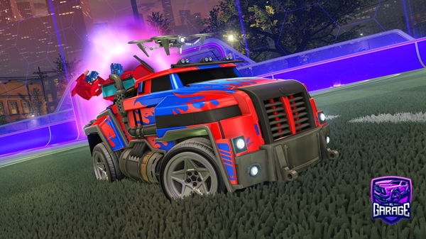 A Rocket League car design from irosario78