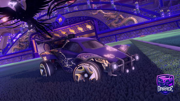A Rocket League car design from H-NF36