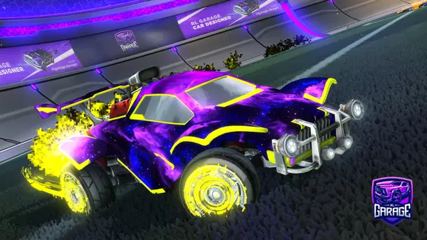 A Rocket League car design from Ztheamazing