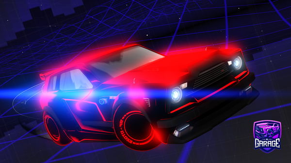 A Rocket League car design from squeak1234