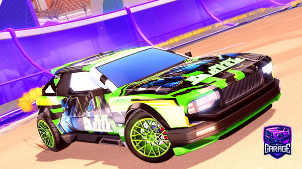 A Rocket League car design from maxencioRL