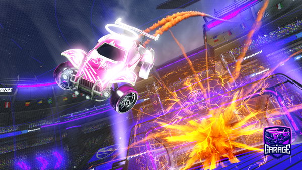 A Rocket League car design from RipFlvko
