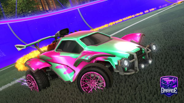 A Rocket League car design from Youtube_Chrymix