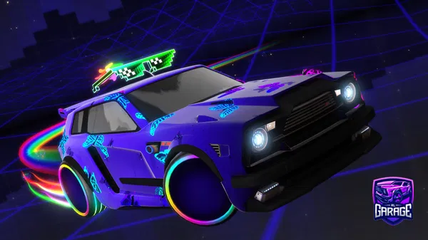 A Rocket League car design from D3VH