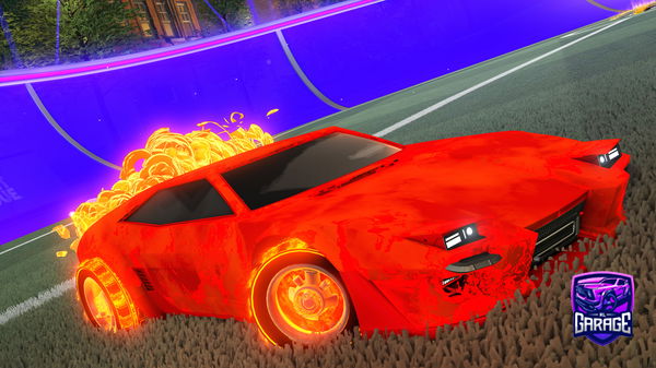 A Rocket League car design from Lsmey