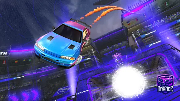 A Rocket League car design from zippypicture