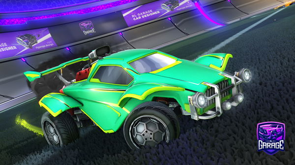 A Rocket League car design from TheSwagmanoFOZ