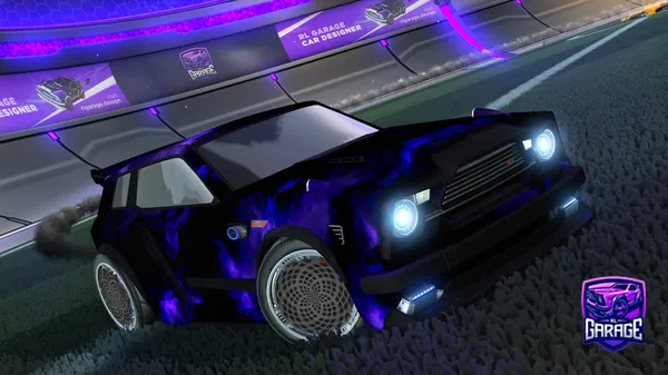 A Rocket League car design from ManualAnswer