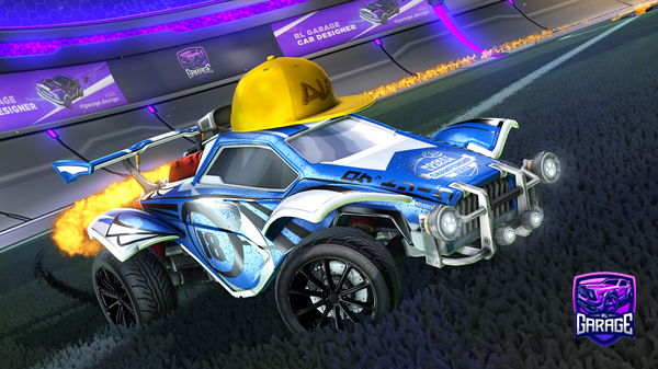 A Rocket League car design from HRY_1015