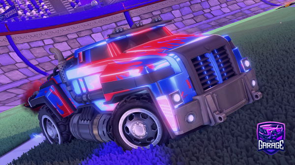 A Rocket League car design from FLP_Math_