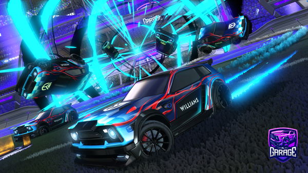 A Rocket League car design from RudeNiels