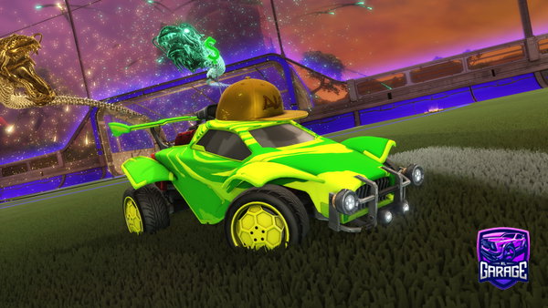 A Rocket League car design from unskippable_ad