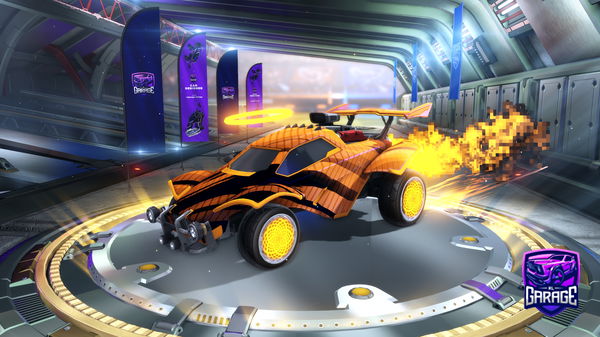 A Rocket League car design from victrolljajalol