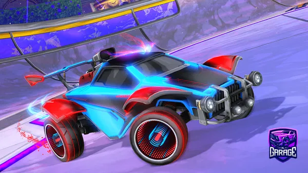 A Rocket League car design from bendyrhino