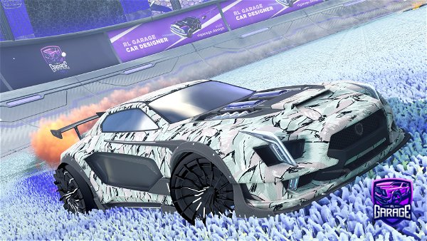 A Rocket League car design from CheeseManFunny7